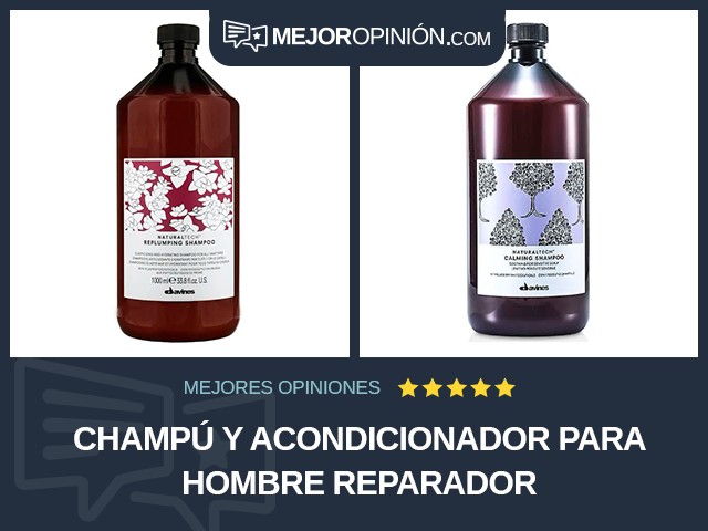 Champú y acondicionador Para hombre Reparador