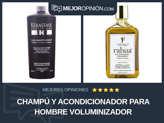 Champú y acondicionador Para hombre Voluminizador