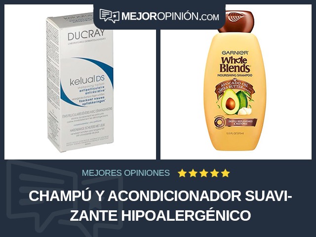 Champú y acondicionador Suavizante Hipoalergénico