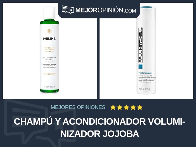 Champú y acondicionador Voluminizador Jojoba