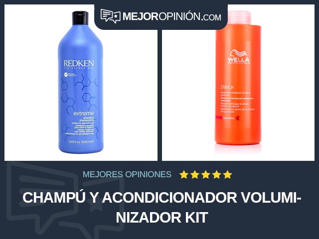 Champú y acondicionador Voluminizador Kit