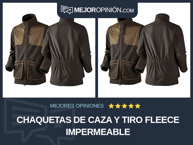 Chaquetas de caza y tiro Fleece Impermeable