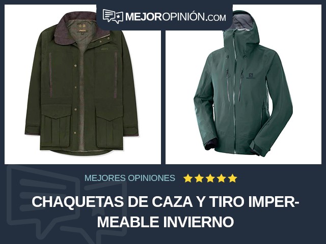 Chaquetas de caza y tiro Impermeable Invierno