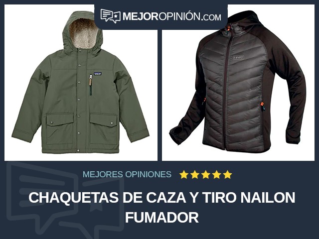 Chaquetas de caza y tiro Nailon Fumador