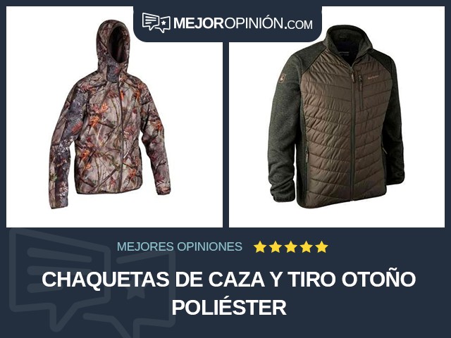 Chaquetas de caza y tiro Otoño Poliéster