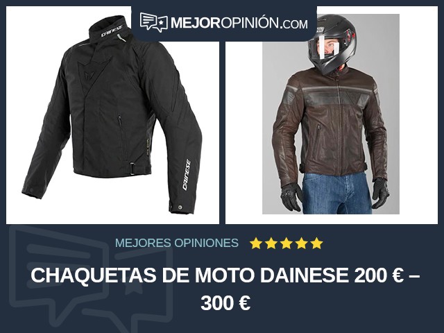 Chaquetas de moto Dainese 200 € – 300 €