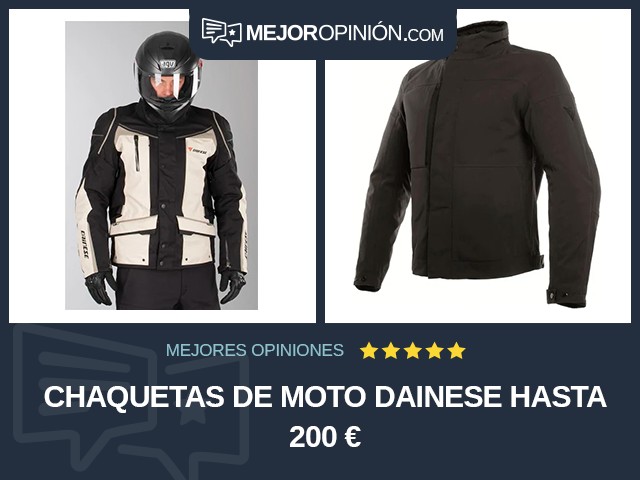 Chaquetas de moto Dainese Hasta 200 €