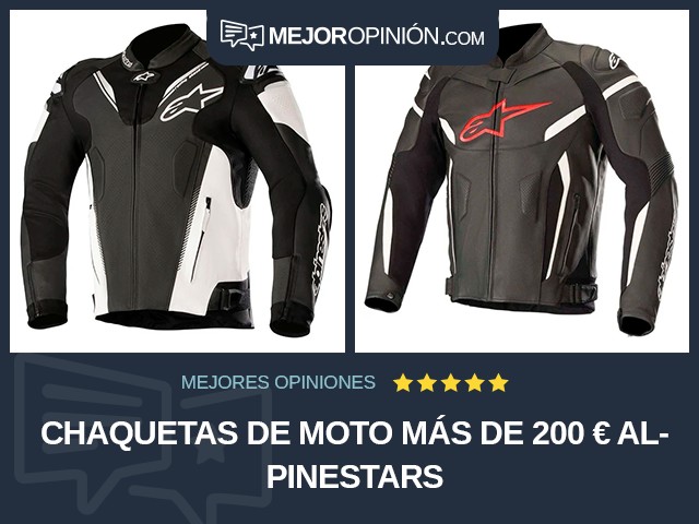 Chaquetas de moto Más de 200 € Alpinestars