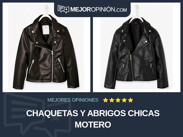 Chaquetas y abrigos Chicas Motero