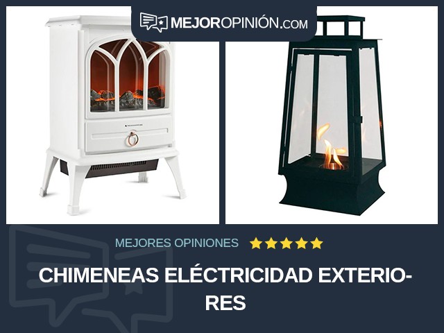 Chimeneas Eléctricidad Exteriores