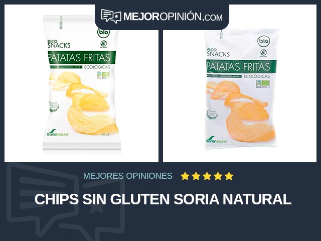 Chips Sin gluten Soria Natural