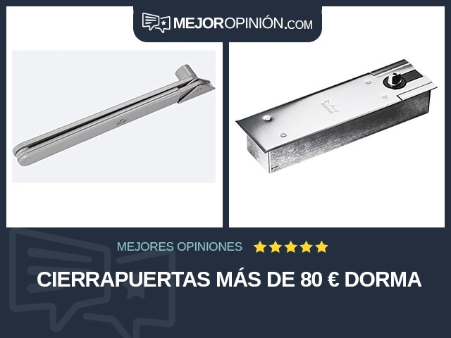 Cierrapuertas Más de 80 € DORMA