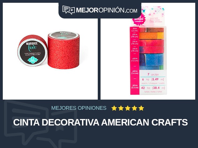 Cinta decorativa American Crafts