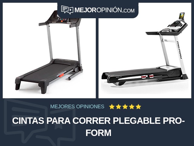 Cintas para correr Plegable ProForm