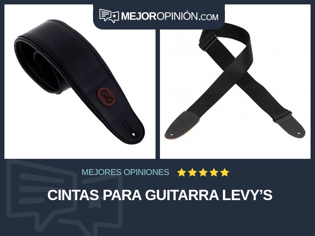 Cintas para guitarra LEVY'S