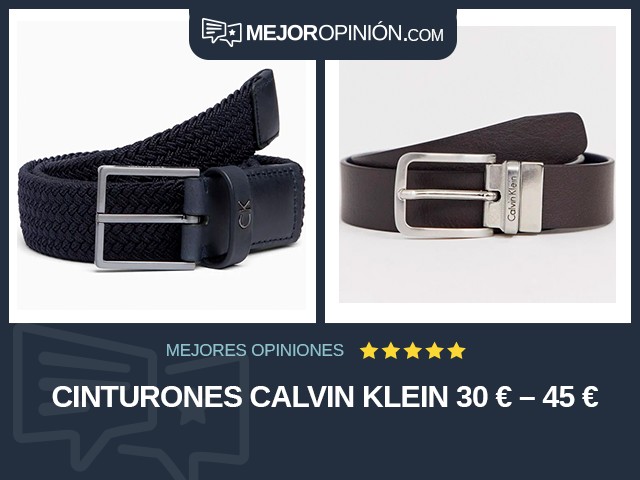 Cinturones Calvin Klein 30 € – 45 €