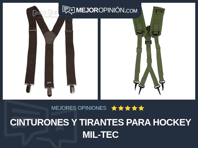 Cinturones y tirantes para hockey MIL-TEC