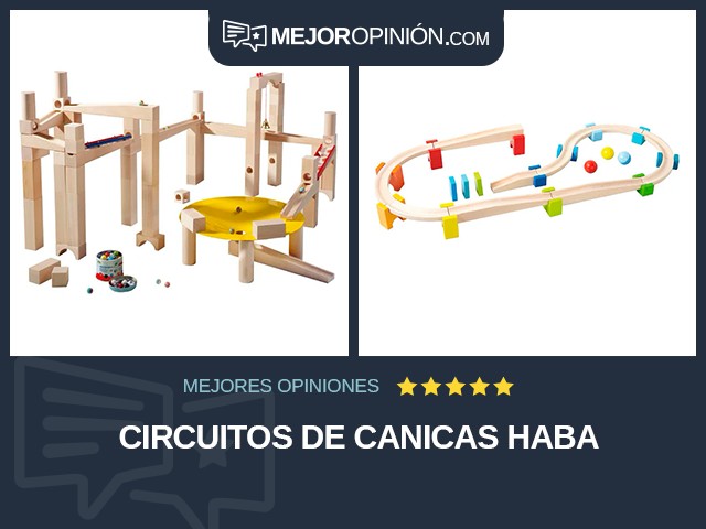 Circuitos de canicas HABA