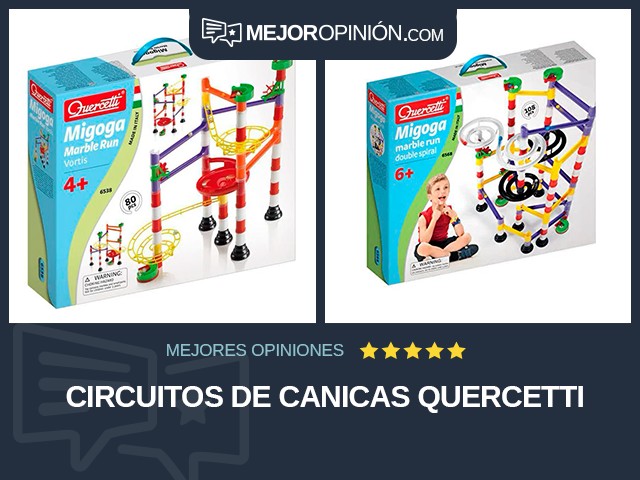 Circuitos de canicas Quercetti