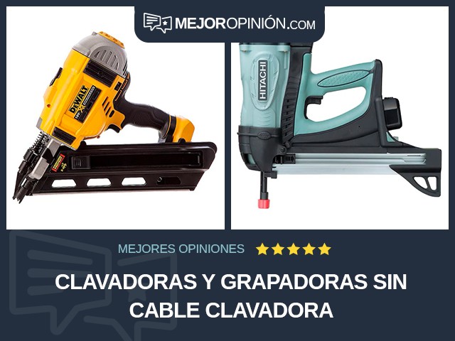 Clavadoras y grapadoras Sin cable Clavadora