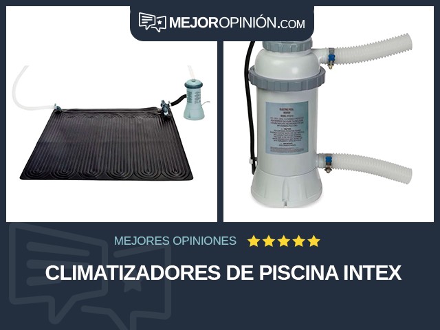 Climatizadores de piscina Intex