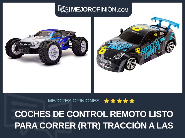 Coches de control remoto Listo para correr (RTR) Tracción a las cuatro ruedas