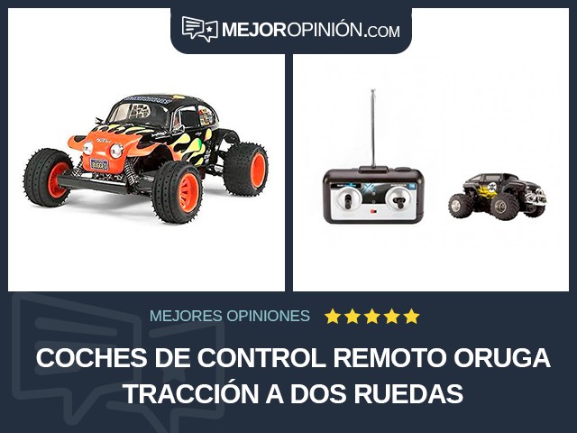 Coches de control remoto Oruga Tracción a dos ruedas