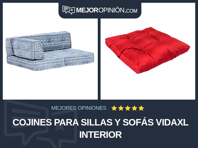 Cojines para sillas y sofás vidaXL Interior