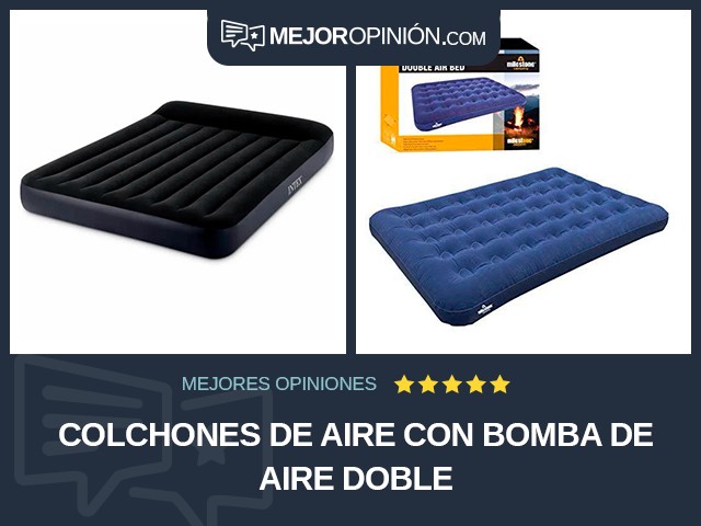 Colchones de aire Con bomba de aire Doble