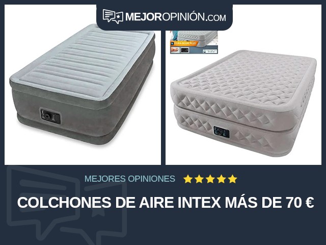 Colchones de aire Intex Más de 70 €