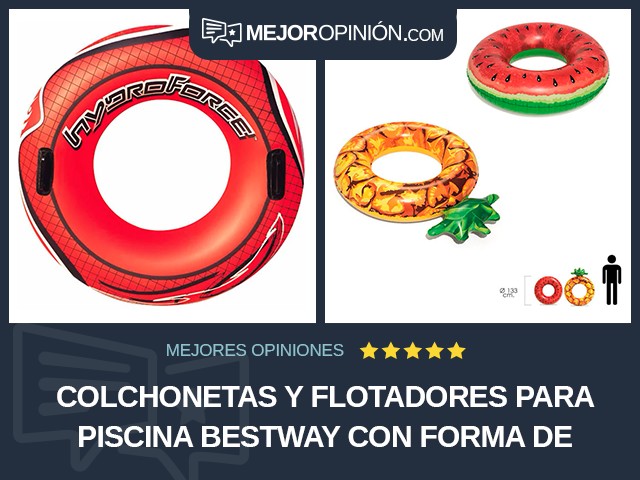 Colchonetas y flotadores para piscina Bestway Con forma de dónut