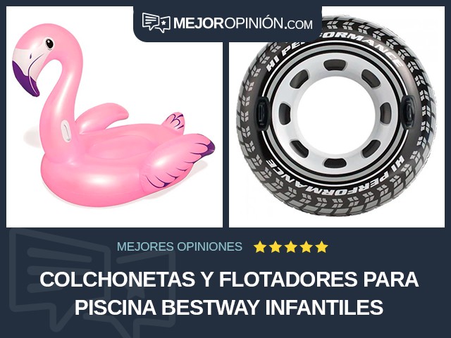 Colchonetas y flotadores para piscina Bestway Infantiles