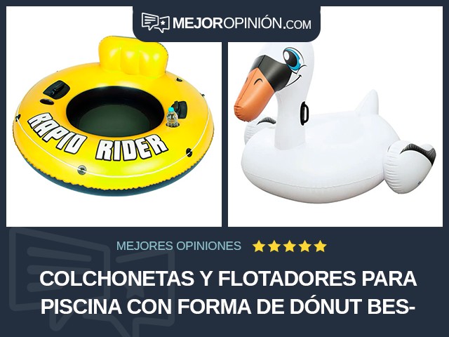 Colchonetas y flotadores para piscina Con forma de dónut Bestway