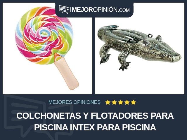 Colchonetas y flotadores para piscina Intex Para piscina