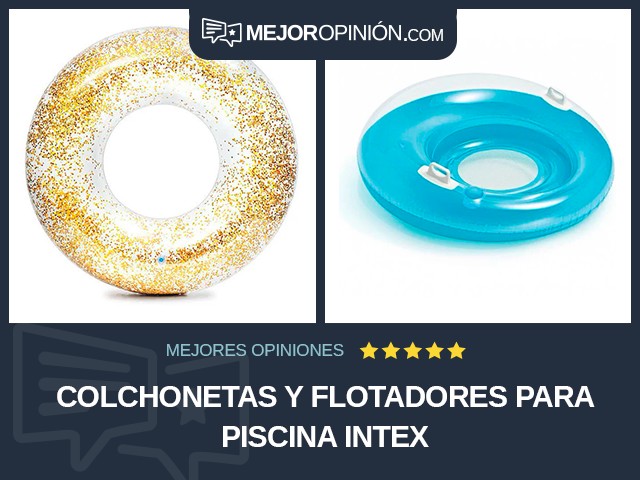 Colchonetas y flotadores para piscina Intex