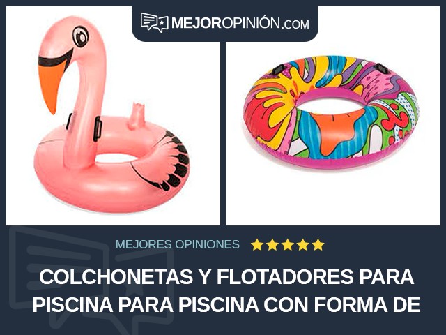 Colchonetas y flotadores para piscina Para piscina Con forma de dónut