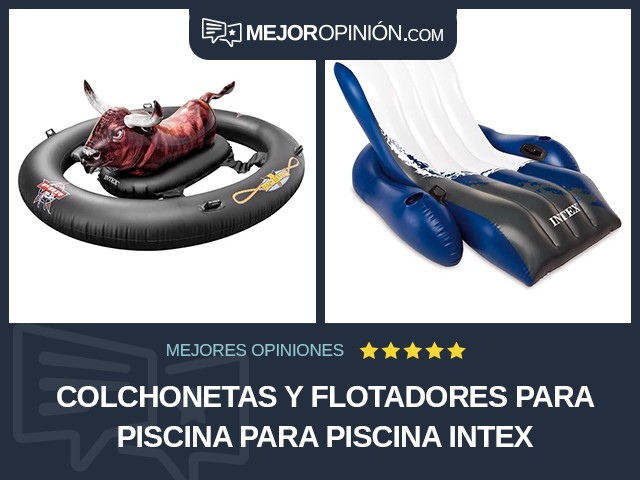 Colchonetas y flotadores para piscina Para piscina Intex