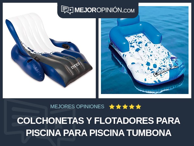 Colchonetas y flotadores para piscina Para piscina Tumbona