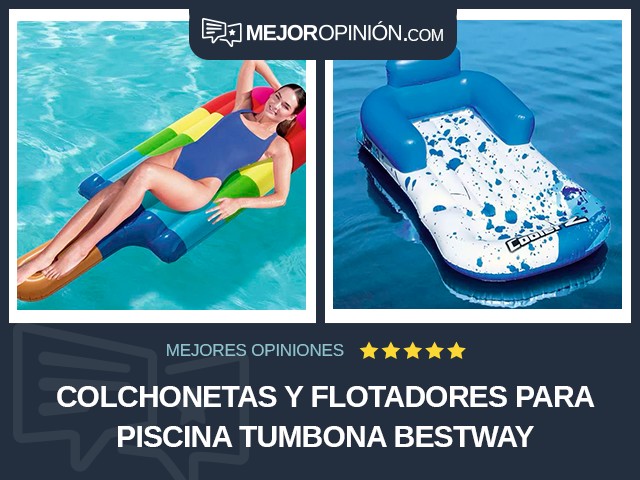 Colchonetas y flotadores para piscina Tumbona Bestway