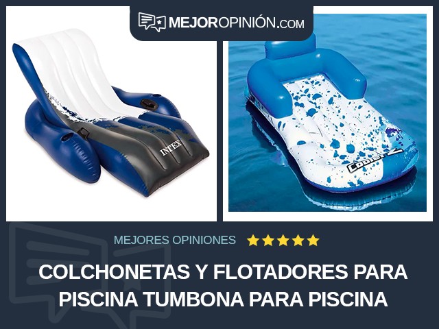 Colchonetas y flotadores para piscina Tumbona Para piscina