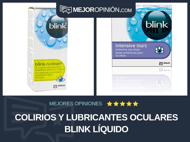 Colirios y lubricantes oculares Blink Líquido