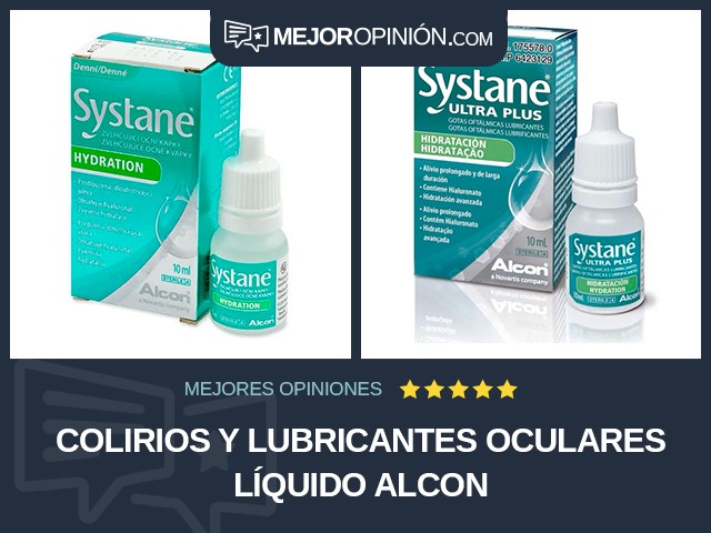 Colirios y lubricantes oculares Líquido Alcon