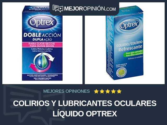 Colirios y lubricantes oculares Líquido Optrex