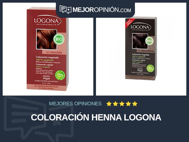 Coloración Henna LOGONA