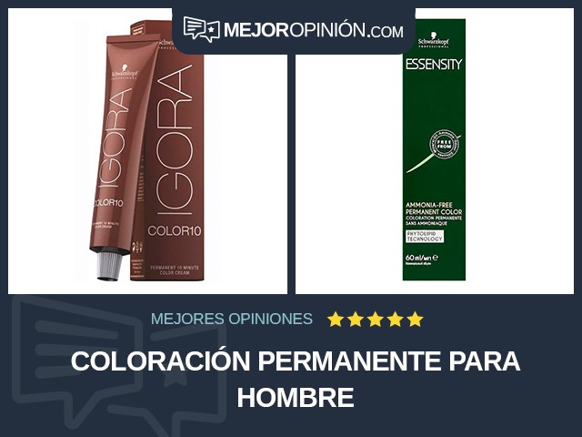 Coloración Permanente Para hombre