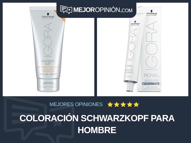 Coloración Schwarzkopf Para hombre