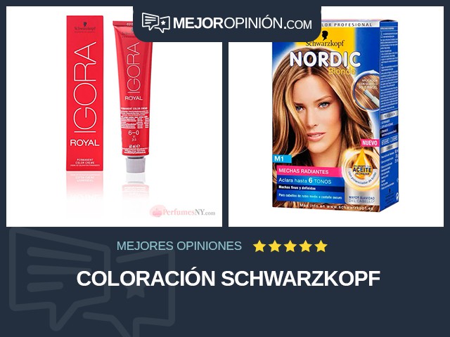 Coloración Schwarzkopf