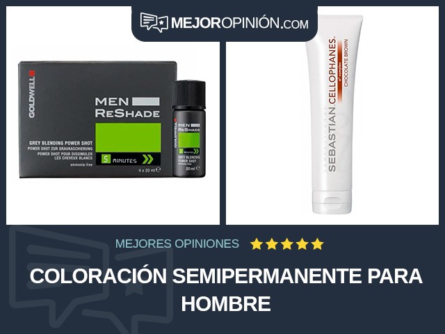 Coloración Semipermanente Para hombre