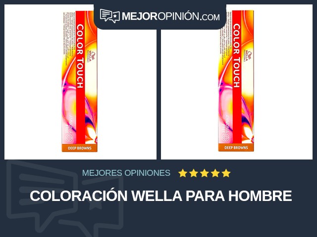 Coloración Wella Para hombre