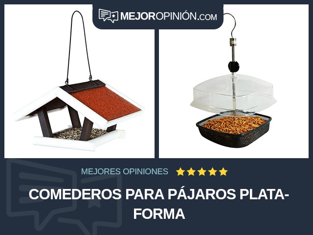 Comederos para pájaros Plataforma